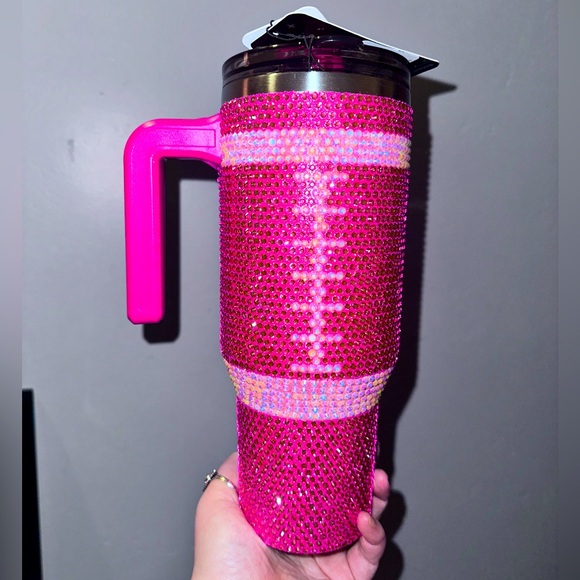 Hydrapeak Rhinestone Football Cup - Picture 2 of 4